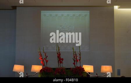 The Concorde Room - British Airways BA First Class Lounge, Londres Heathrow UK (LHR / EGLL) Banque D'Images