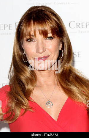 Londres, Royaume-Uni. 6e août, 2015. Jane Seymour assiste à un photocall pour célébrer devenu le visage de 'Effacement' crêpe à la vanille, Grande Rue Titchfield, Londres, le 6 août 2015 Crédit : KEITH MAYHEW/Alamy Live News Banque D'Images