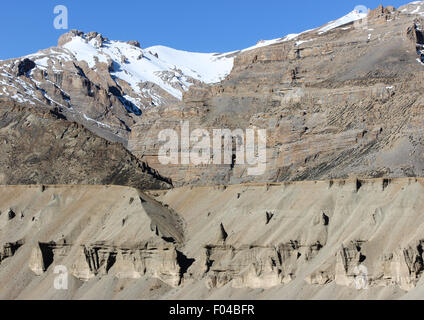 Paysage du Ladakh Banque D'Images