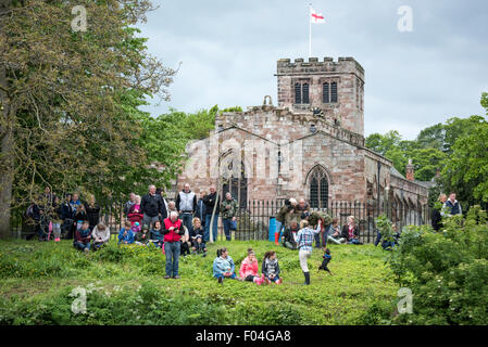 Foire aux chevaux, Appleby Appleby-in-Westmorland, Cumbria. Banque D'Images