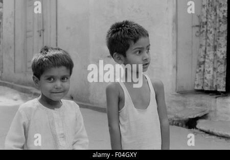 Les enfants indiens brian mcguire Banque D'Images