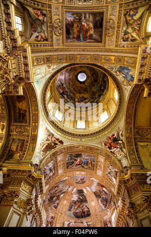 L'église Sant'Andrea della Valle à Rome Banque D'Images