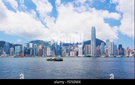 Hong Kong dans la journée Banque D'Images