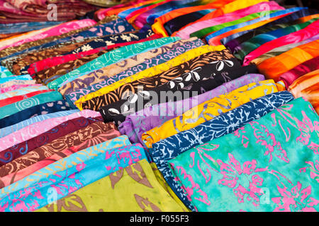 Foulards colorés Banque D'Images