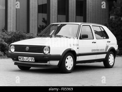 Transport / transport, voiture, variantes de véhicule, Volkswagen, VW Golf, véhicule d'essai avec conduite hybride, années 1980, droits supplémentaires-Clearences-non disponible Banque D'Images