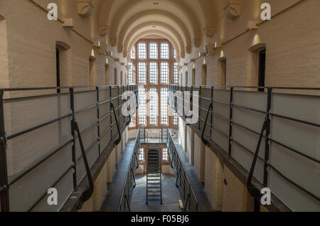 Prison victorienne, château de Lincoln, en Angleterre. Banque D'Images