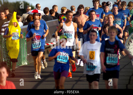 Great North Run 2006 Junior Banque D'Images