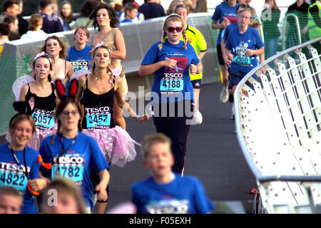 Great North Run 2006 Junior Banque D'Images