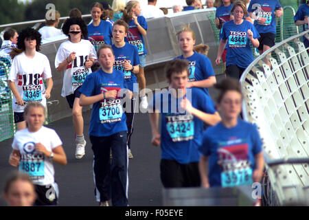 Great North Run 2006 Junior Banque D'Images