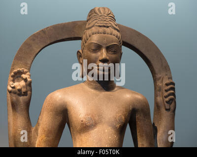 Statue de Bouddha au Musée de la Culture, Saigon, Vietnam Banque D'Images