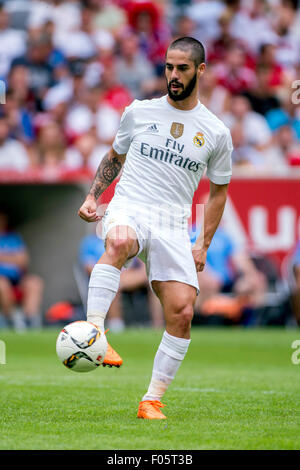 Isco (réel), le 4 août 2015 - Football / Soccer : Audi Cup match entre le Real Madrid 2-0 Tottenham Hotspur à l'Allianz Arena de Munich, Allemagne. (Photo de Maurizio Borsari/AFLO) Banque D'Images