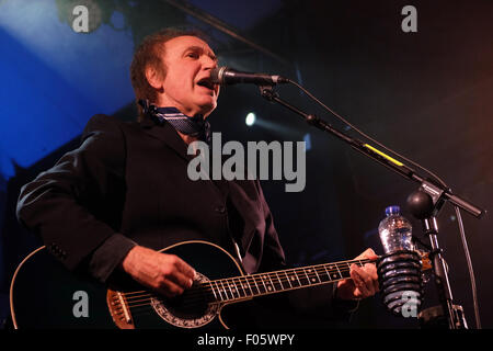 Brecon Jazz Festival 2015 - Août 2015 - Ray Davies en concert, la garniture de loi sur la soirée d'ouverture des trois jours du festival de jazz de Brecon. Banque D'Images