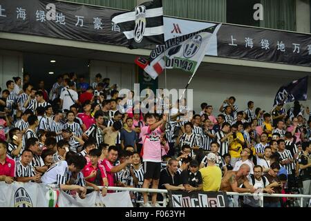 Shanghai, Chine. 8e août 2015. pendant le match entre SS Lazio vs Juventus FC au Stade de Shanghai à Shanghai, Chine. Credit : Marcio Machado/ZUMA/Alamy Fil Live News Banque D'Images