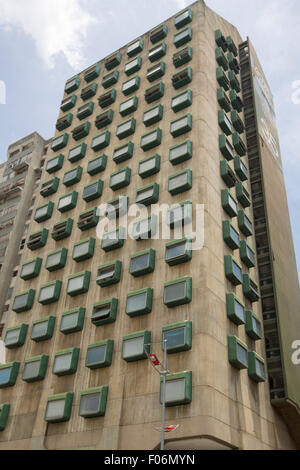 Torres Bellas Artes. Immeuble moderne de l'Cararas, design fait par Joaquín Torres-García de la fin 70' au Venezuela. Banque D'Images