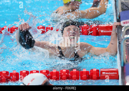 Kazan, Russie. 8e août, 2015. Katie Ledecky (USA) Natation : 16e Championnats du monde FINA 2015 Kazan Women's 800m nage libre à l'Aréna de Kazan Kazan, Russie . © Yohei Osada/AFLO SPORT/Alamy Live News Banque D'Images