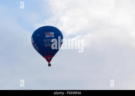 Bristol, Royaume-Uni. 09Th Aug 2015. La Marine royale Hot Air Balloon Crédit : Rob Hawkins/Alamy Live News Banque D'Images