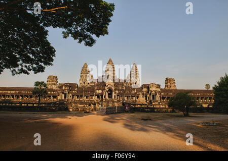 Belle vue sur les ruines d'Angkor au Cambodge Banque D'Images