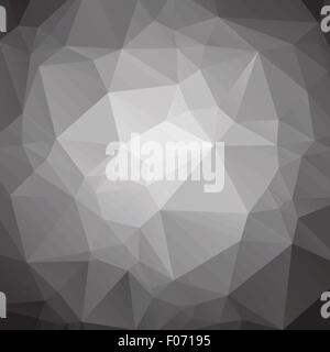 Abstract low poly fond noir et blanc EPS10 vector illustration. Illustration de Vecteur