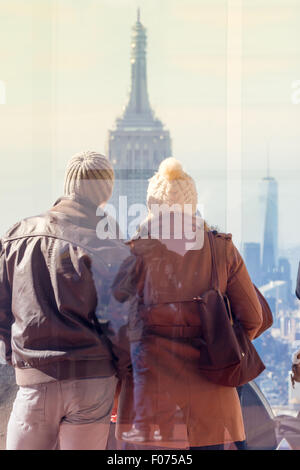 En tourisme photo de New York City. Banque D'Images