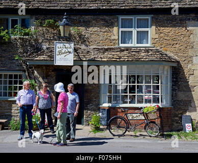 La boulangerie de Lacock, dans le village de Lacock, Wiltshire, Angleterre Banque D'Images