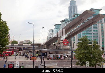 Vauxhall Bus Station - London UK Banque D'Images