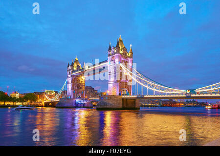 Tower Bridge, Londres, Royaume-Uni, Europe Banque D'Images