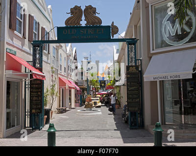 Philipsburg, Sint Maartin, Caraïbes Banque D'Images