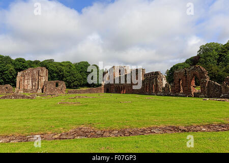 Ruines de l'abbaye de Furness, Cumbria Banque D'Images