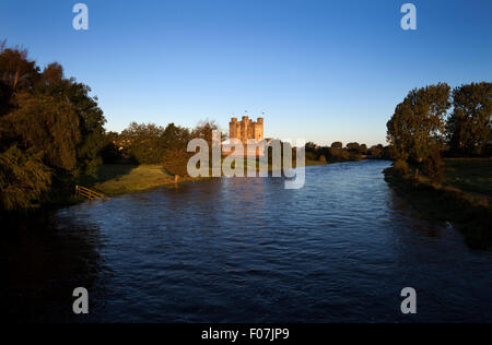 Le Château de Trim anglo-normande sur la rive de la rivière Boyne, utilisé comme lieu de tournage pour le film 'Braveheart' , de caisse, comté de Meath, Irlande Banque D'Images