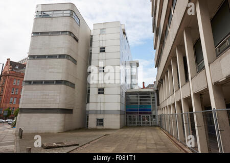 La Manchester Metropolitan University business school building uk Banque D'Images