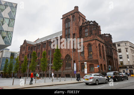 La John Rylands Library building Manchester England UK Banque D'Images