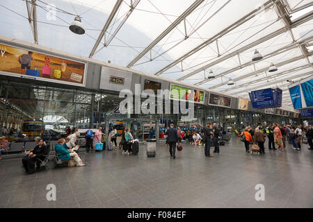 La gare Manchester Piccadilly England UK Banque D'Images