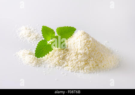 La viande séchée de coco non sucré, râpé Banque D'Images