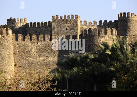 Château de Anamur Mamure, Mersin, Turquie Province Banque D'Images