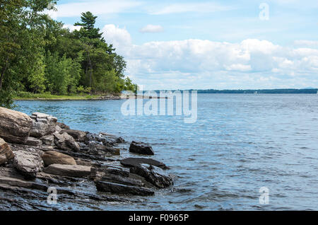 Point Au Roche State Park Banque D'Images