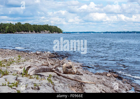 Point Au Roche State Park Banque D'Images