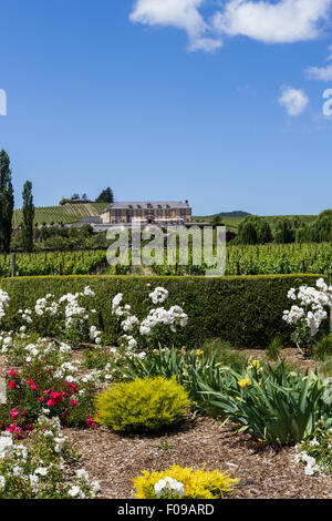 Napa Valley, Californie - 12 mai:très beau château, Domaine Carneros un endroit pour déguster un grand vin, le 12 mai 2015 Napa Valley, Cali Banque D'Images