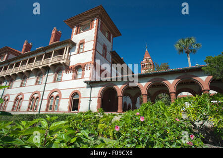 PONCE DE LEON HOTEL BUILDING FLAGER COLLEGE SAINT AUGUSTINE EN FLORIDE USA Banque D'Images