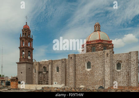 Templo de San Francisco, San Miguel de Allende, Mexique Banque D'Images