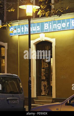 Entrée de Bingert à Nauwieser quarts, san, Sarrebruck, Sarre, Allemagne Banque D'Images