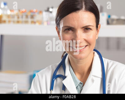 Portrait d'un médecin Banque D'Images