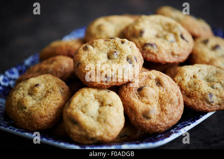 Cookies faits maison, Close up Banque D'Images