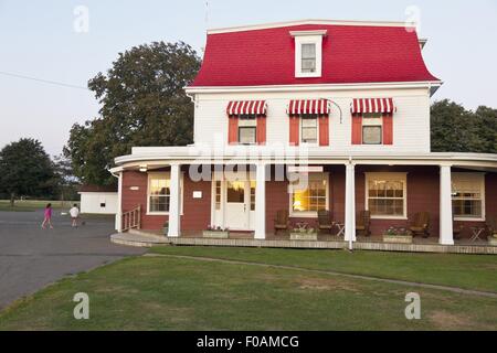 Avis de Hôtel à Dalvay by the sea, parc national de l'Île du Prince-Édouard, Canada Banque D'Images