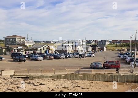 Vue sur port dans Brackley-Dalvay, parc national de l'île du Prince-Édouard, Canada Banque D'Images