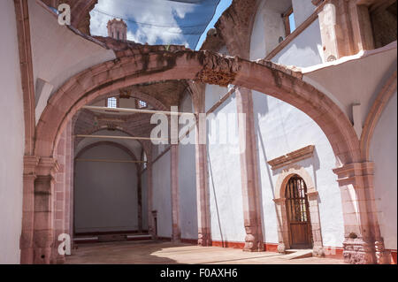 Ancien couvent de Saint Francisco utilisé comme musée. Zacatecas, Zac. Le Mexique Banque D'Images