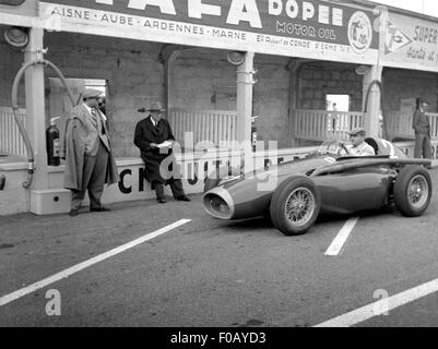 GP de France à Reims 1954 Banque D'Images