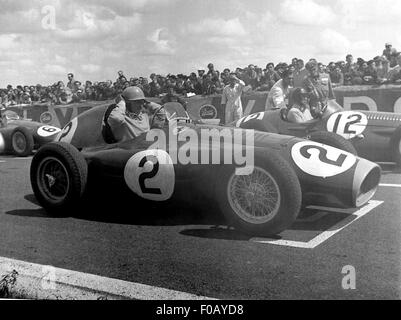 GP de France à Reims 1954 Banque D'Images