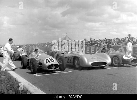 GP de France à Reims 1954 Banque D'Images