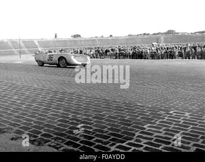 Course Avus de Berlin 1954 Banque D'Images