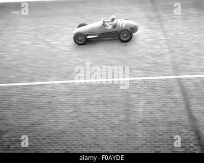 Course Avus de Berlin 1954 Banque D'Images